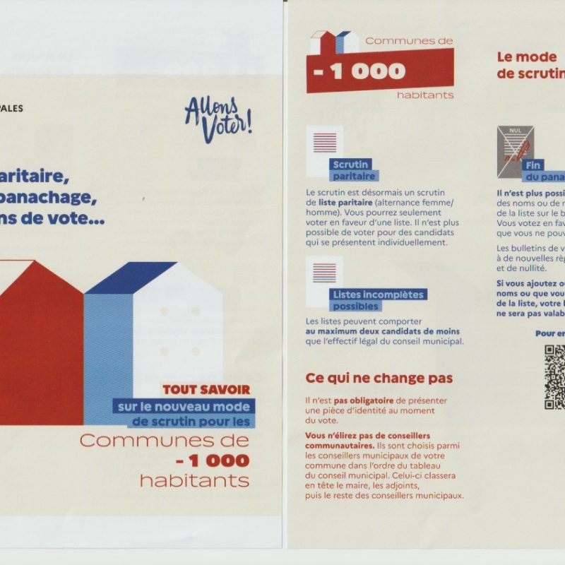 Tout savoir sur le scrutin des municipales