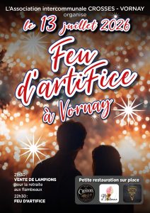 Feu d&rsquo;artifice Vornay