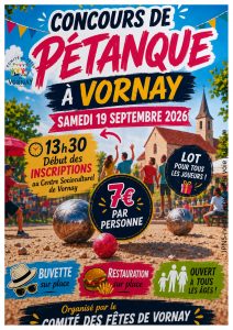 Concours de pétanque