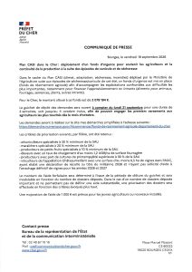 Fonds d&rsquo;urgence soutien aux agriculteurs